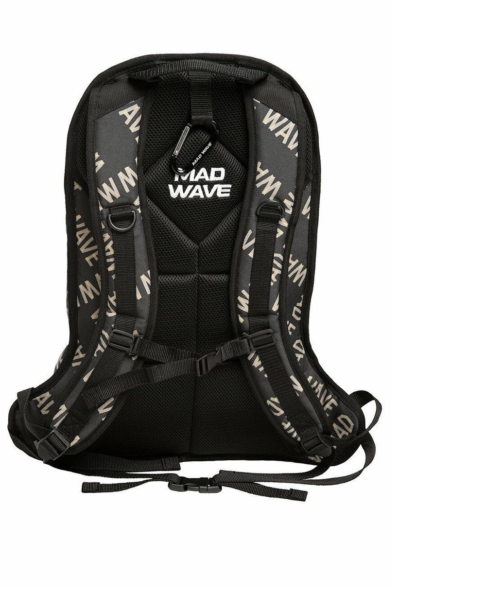 Mad Wave Siyah Desenli Lane Sırt Çantası