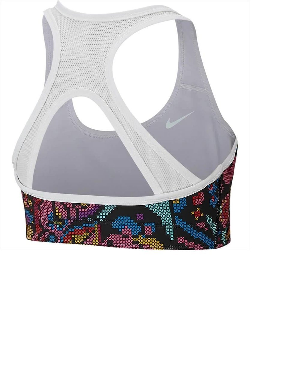 Nike Pro Classic Çift Taraflı Baskılı Kız Çocuk Spor Sütyeni