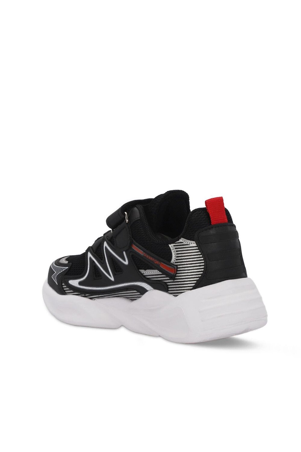 Slazenger KYRIE Erkek Çocuk Sneaker Ayakkabı Siyah / Kırmızı