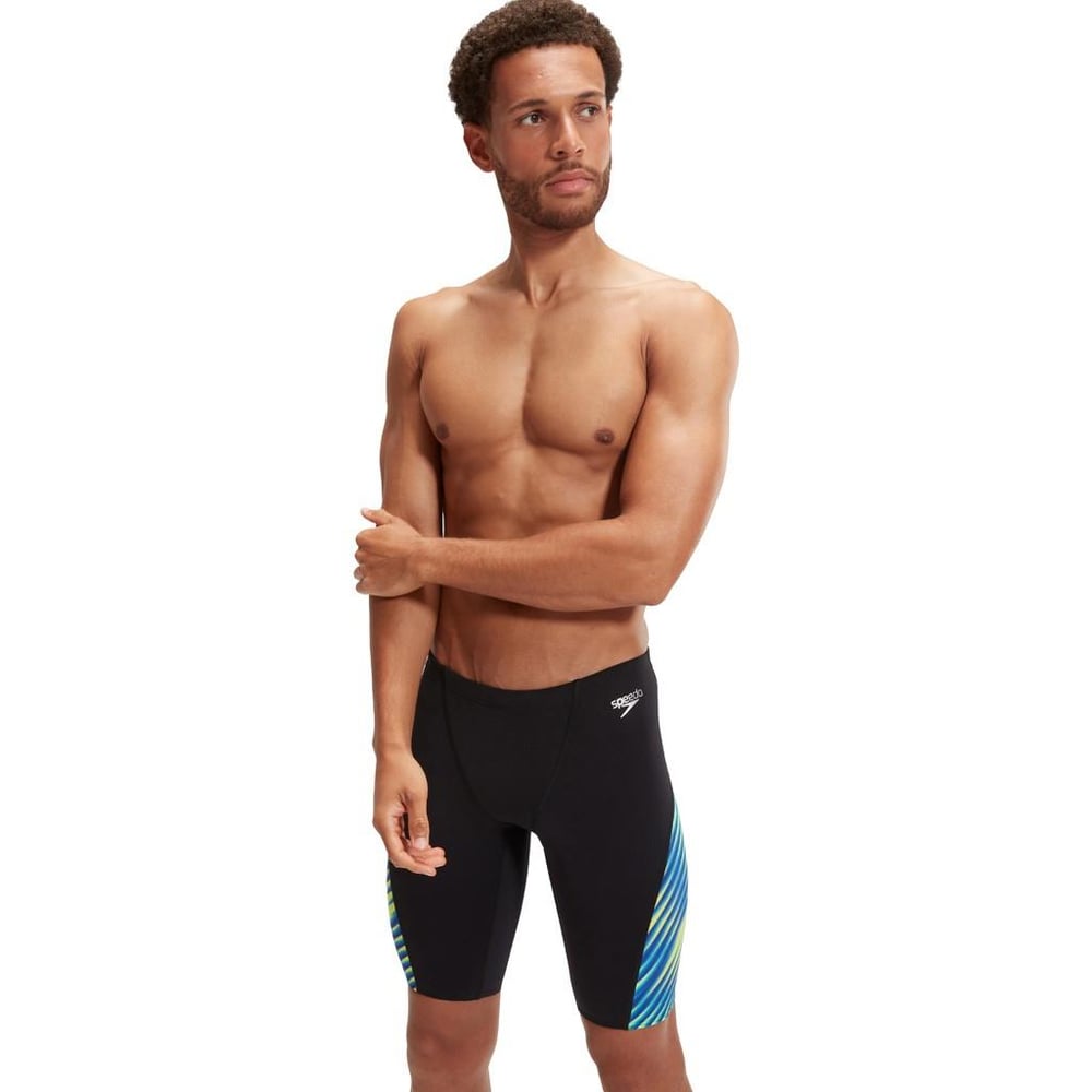 Speedo Allover Digi V-Cut Erkek Jammer Yüzücü Mayosu