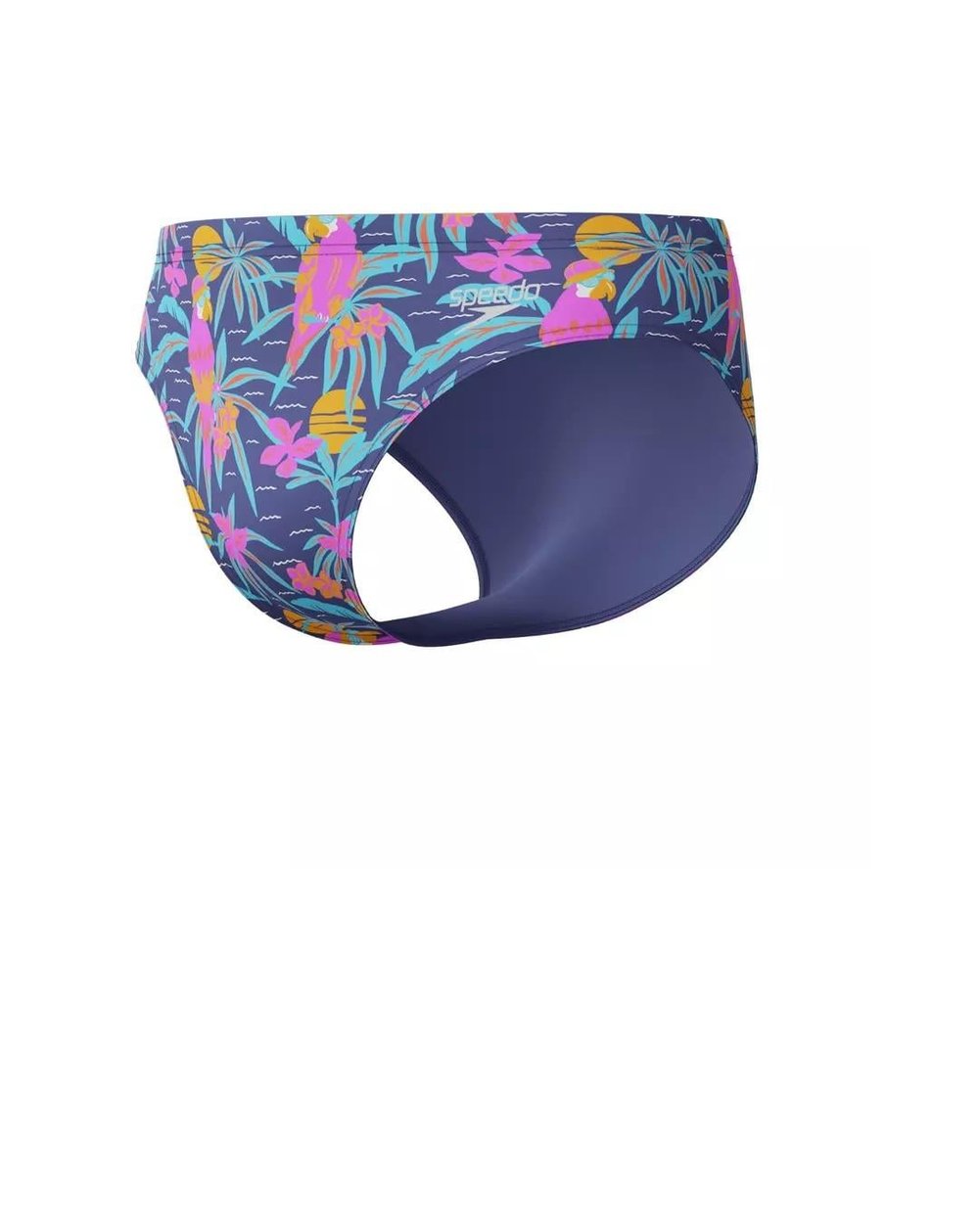 Speedo Allover Digital Brief 8 CM Erkek Slip Mayo