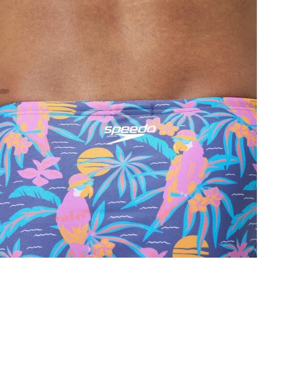 Speedo Allover Digital Brief 8 CM Erkek Slip Mayo