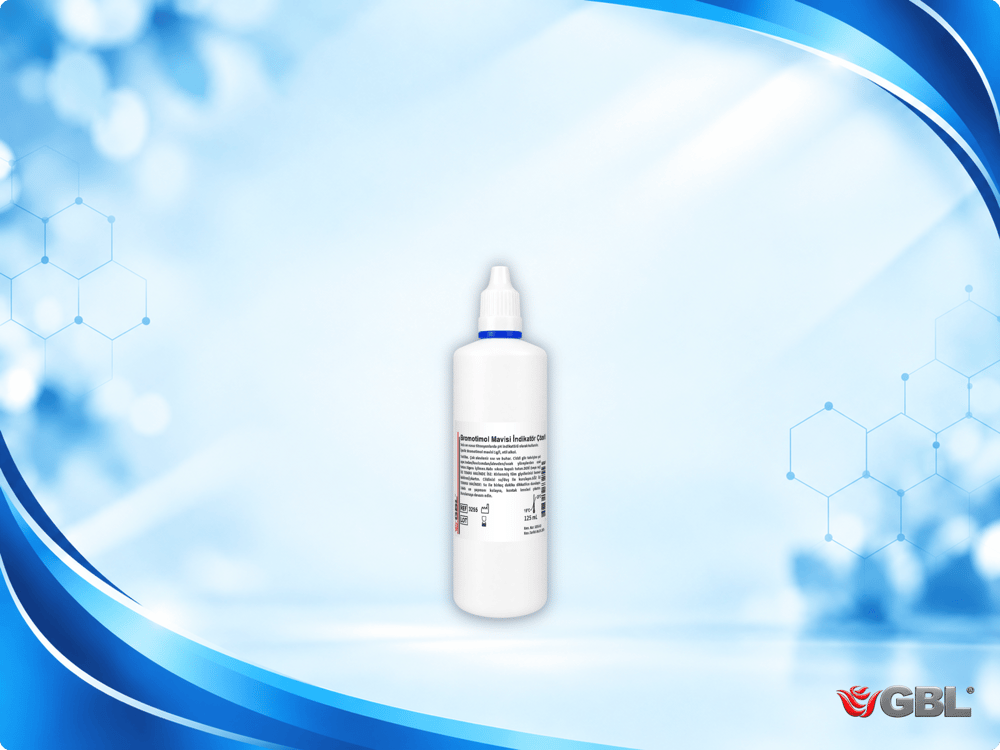 Bromotimol Mavisi İndikatör Çözeltisi, 125 ml