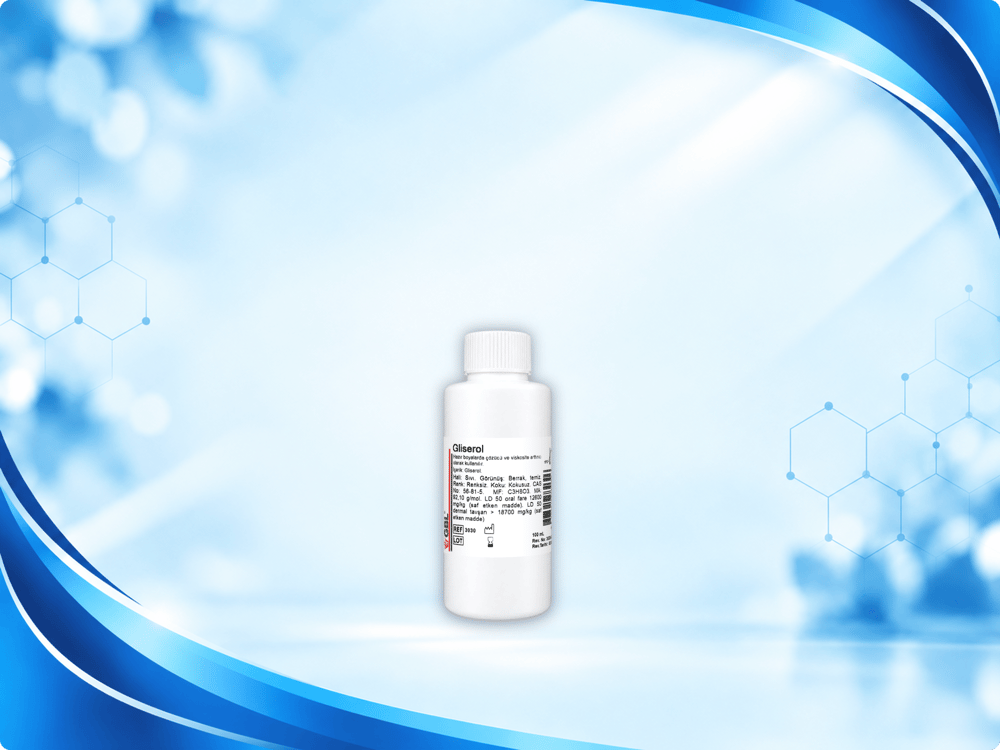 Gliserol (%99,7 Pharmaceutical Quality USP Grade), 100 ml