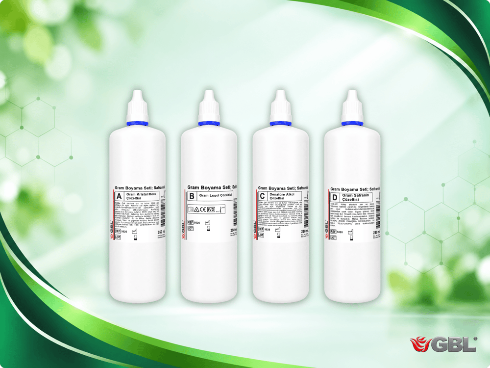 Gram Boyama Seti; Safraninli, 250 ml, 500 Test