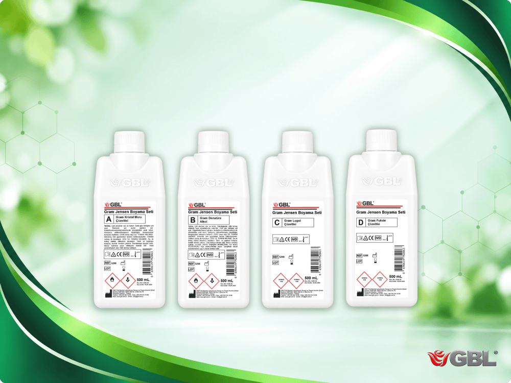 Gram Jensen Boyama Seti, 500 ml, 1000 Test