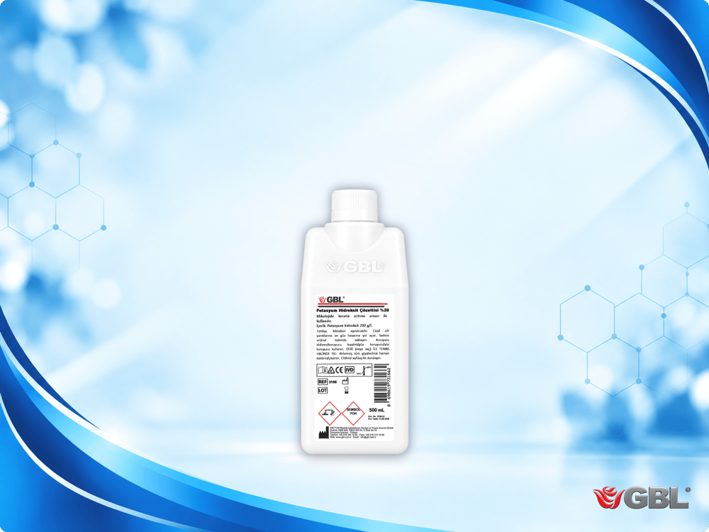 Potasyum Hidroksit Çözeltisi %20, 500 ml