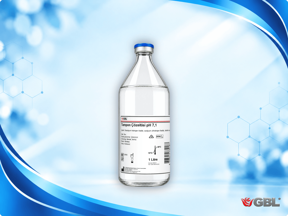 Tampon Çözeltisi; pH: 7,10, 1000 ml