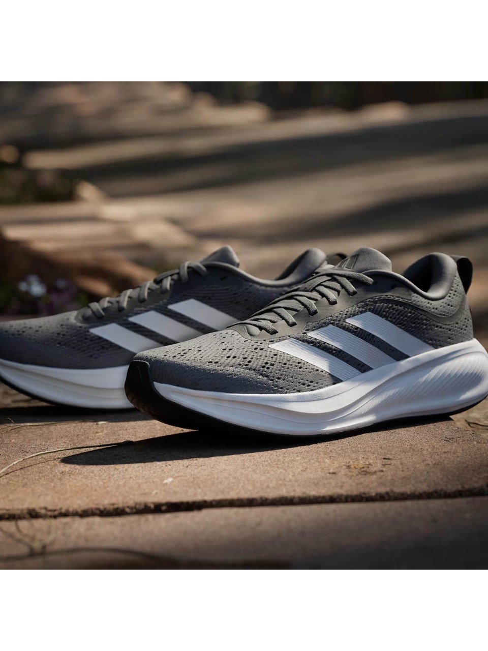 Adidas Response Pace M KJ1772 Gri - Beyaz Erkek Günlük Sneaker