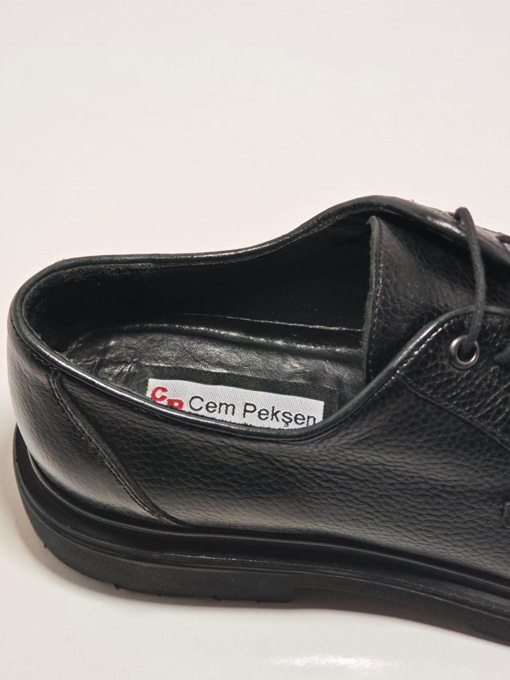 Cem Pekşen Blackheart 2525 Siyah Deri Erkek Günlük Casual Ayakkabı