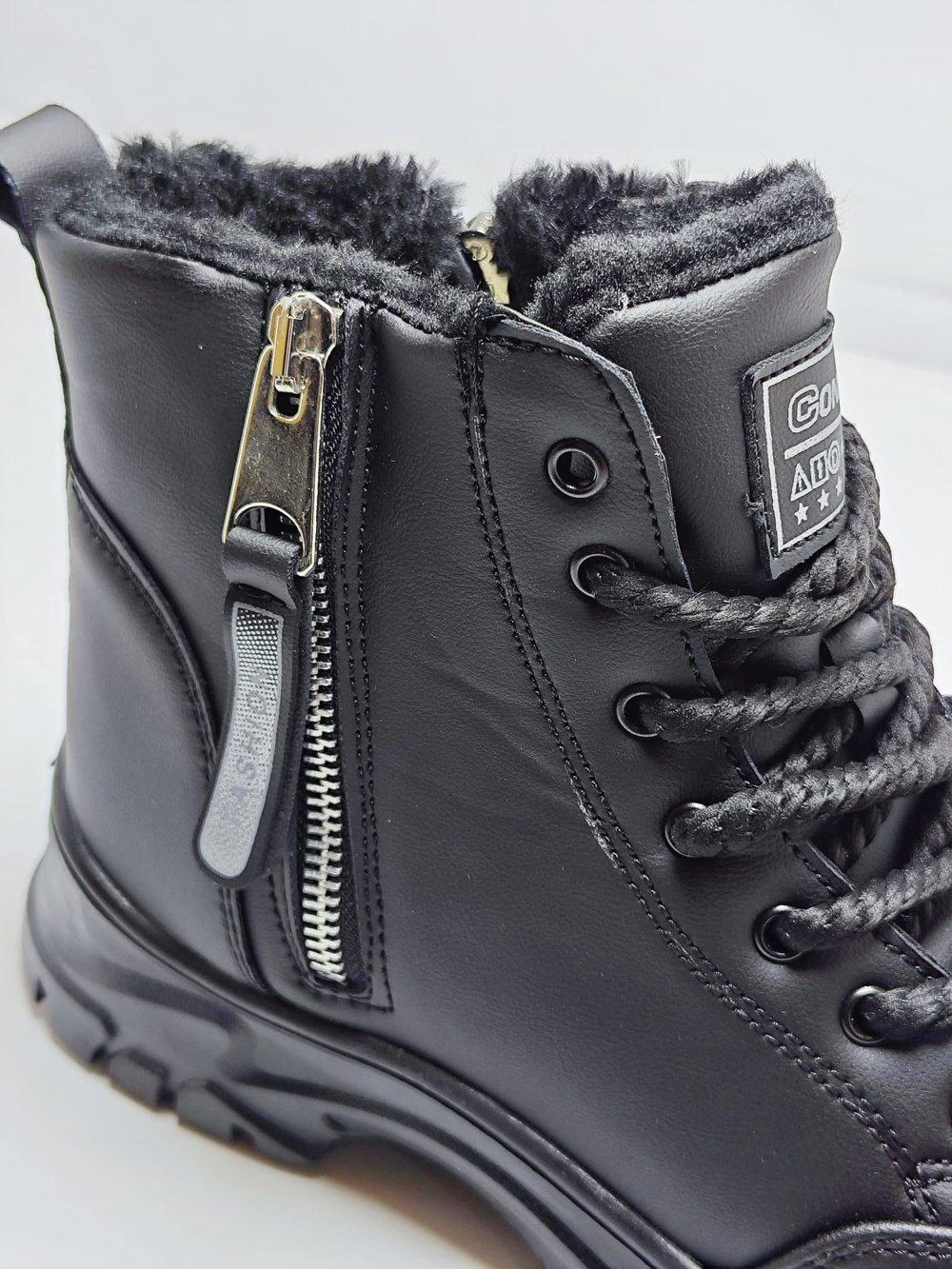 Cem Pekşen Conpax 8091 Siyah Kadın Kışlık Spor Bot 