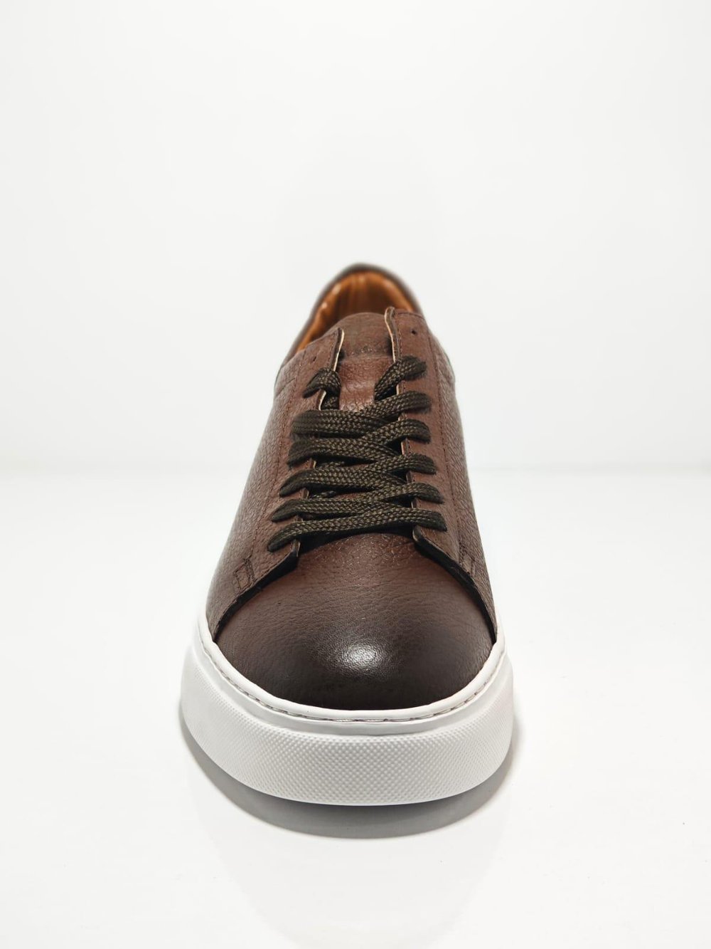 Cem Pekşen Makras Tommy İçi Dışı Deri Taba Sneakers