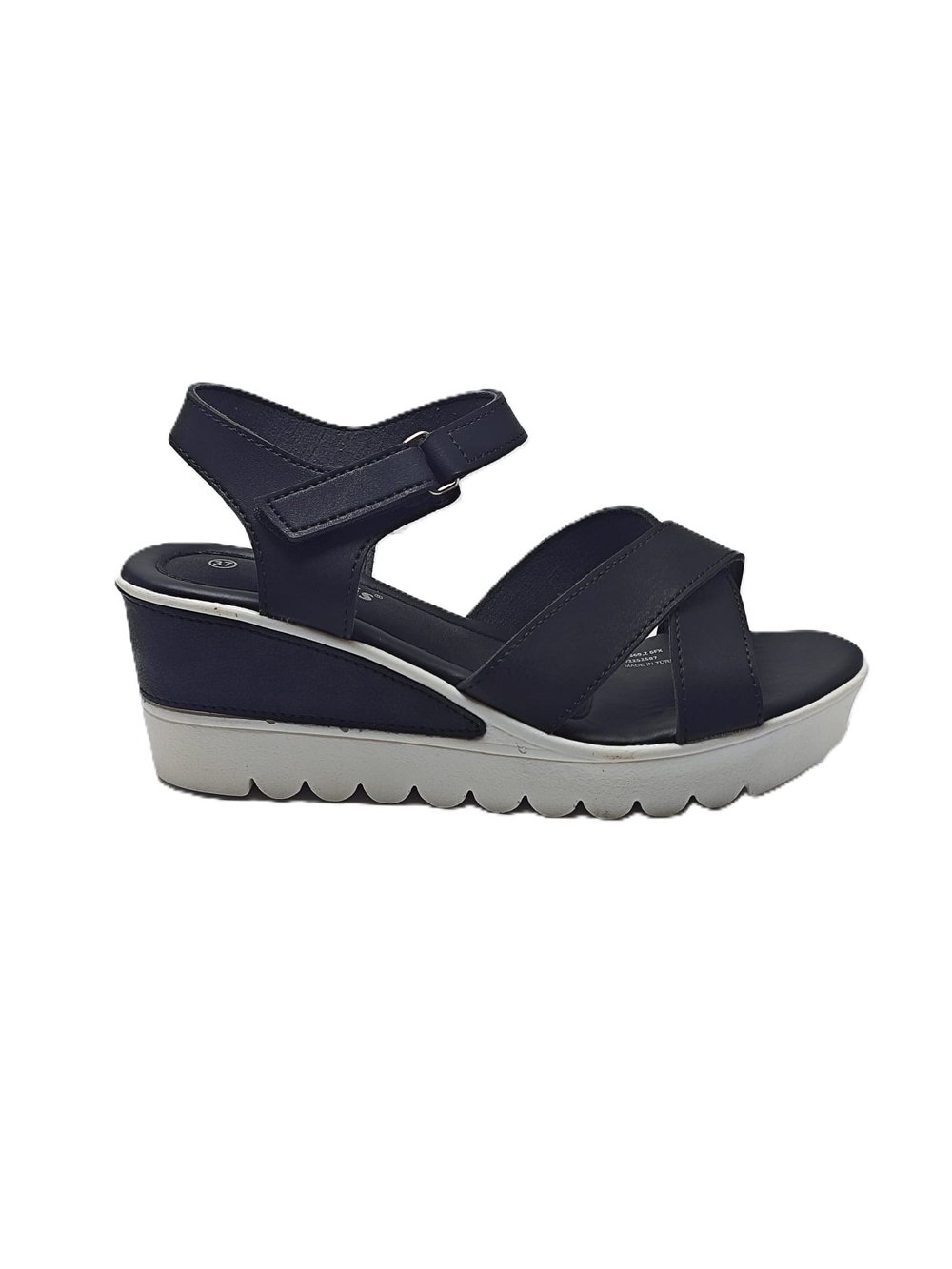 Cem Pekşen Polris Siyah Yüksek Topuklu Comfort Sandalet