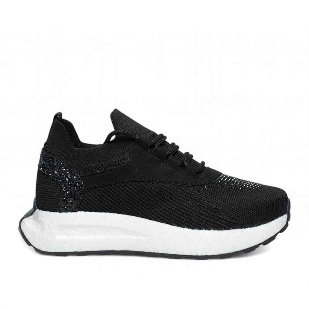 Flet 305 Siyah-Beyaz Kadın Spor Sneaker