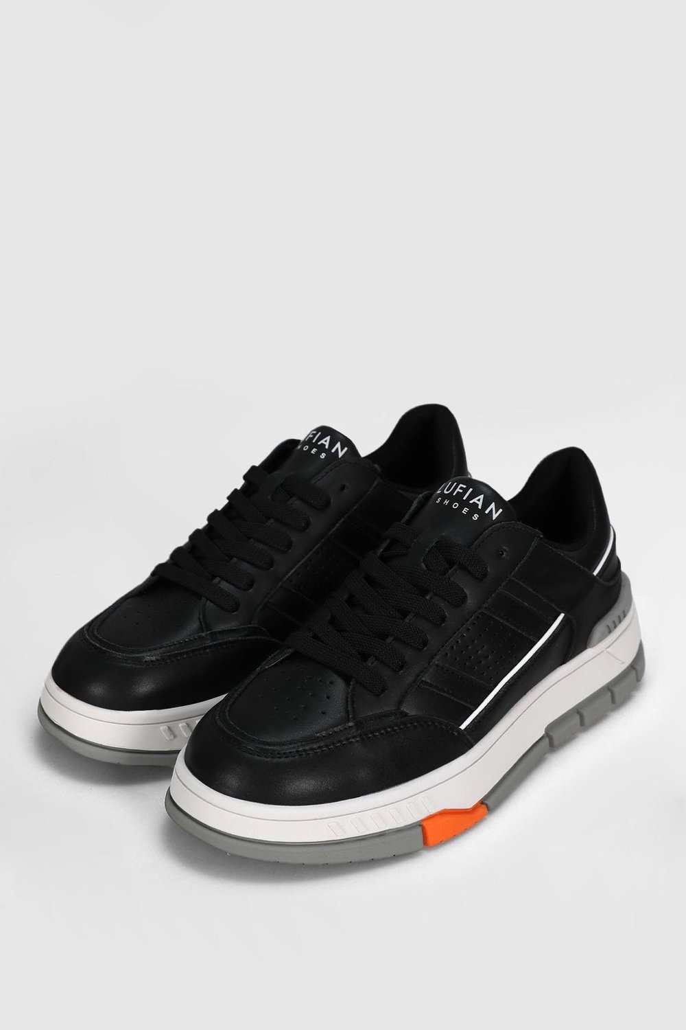 Lufian 112230238 Edwin Siyah Erkek Günlük Sneaker