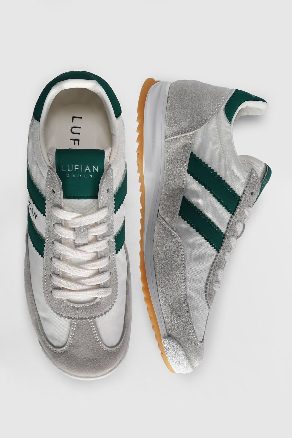 Lufian Greta 121230067 Gri - Yeşil Kadın Günlük Sneaker