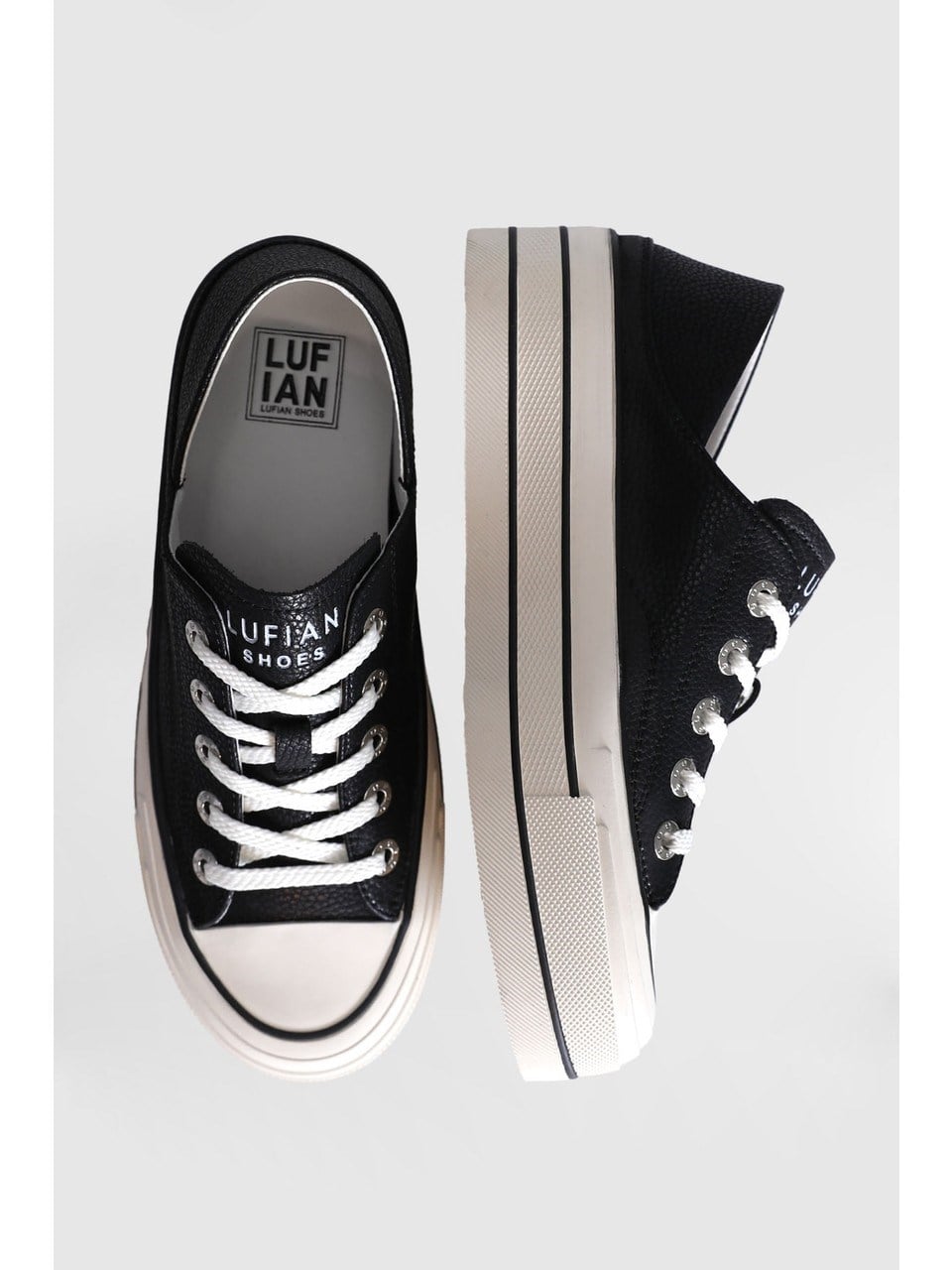 Lufian Pamela Siyah Kadın Sneaker