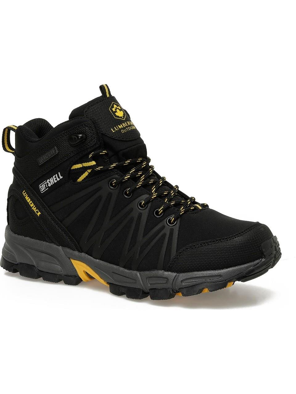 Lumberjack 102031773 Shell Hı G 5pr Siyah-Sarı Kadın Erkek Kışlık Waterproof Bot