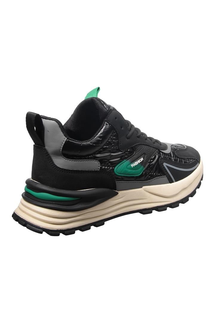 M.P 232-1235 Siyah-Gri Erkek Günlük Sneakers