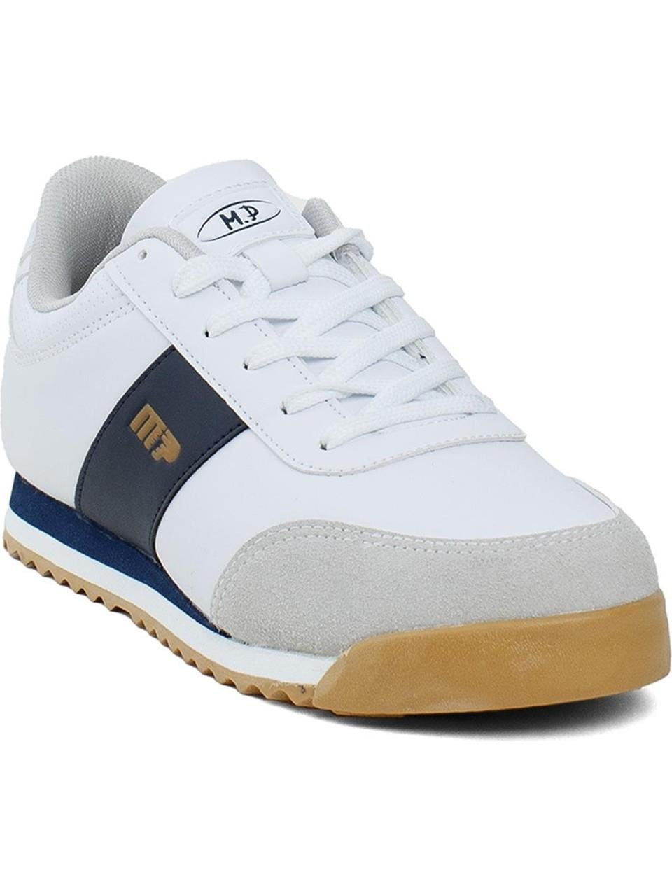 M.P. 242-2044MR Beyaz-Lacivert Erkek Sneakers