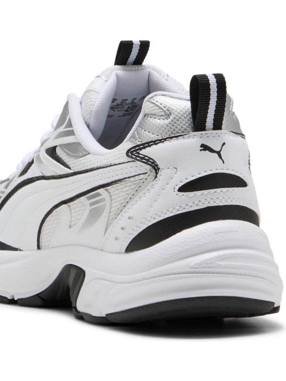 Puma Milenio Tech 402623-01 Beyaz-Siyah Erkek Günlük Sneaker