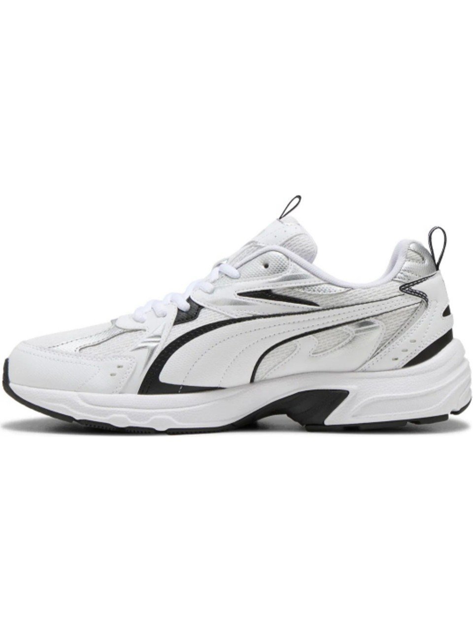 Puma Milenio Tech 402623-01 Beyaz-Siyah Erkek Günlük Sneaker