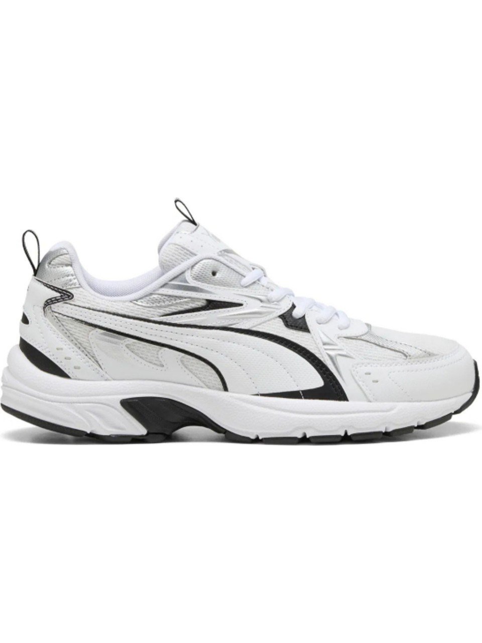 Puma Milenio Tech 402623-01 Beyaz-Siyah Erkek Günlük Sneaker