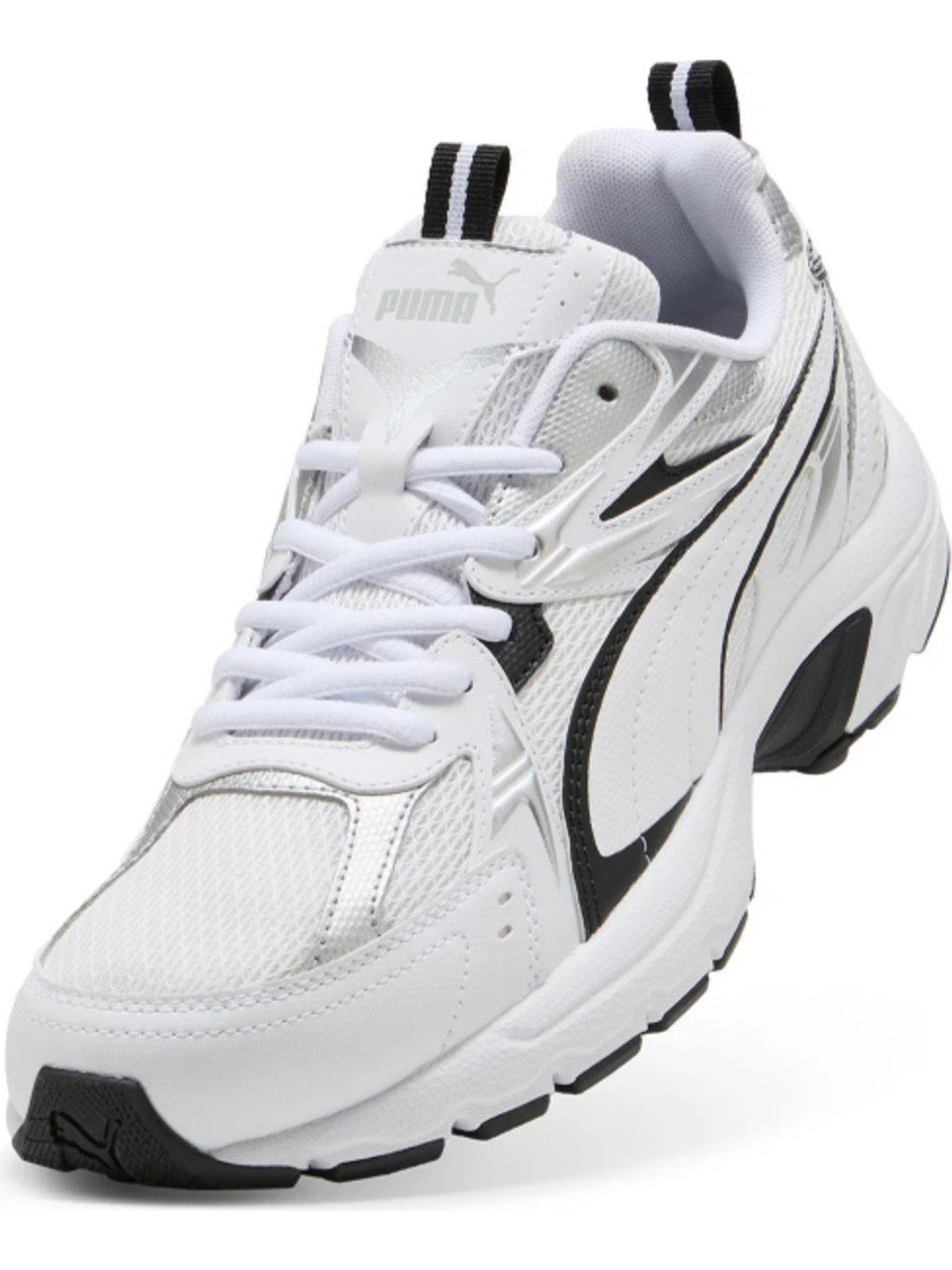 Puma Milenio Tech 402623-01 Beyaz-Siyah Erkek Günlük Sneaker