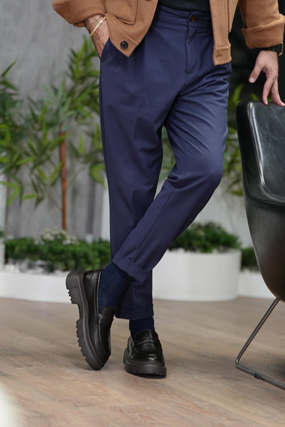 Tetri K416 Ramonelli Model Gerçek Deri El Yapımı Erkek Kahve Casual Ayakkabı