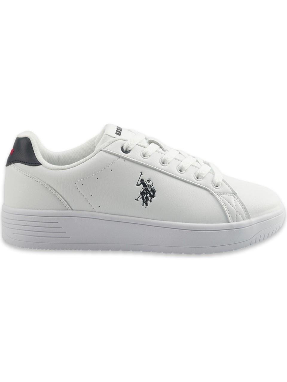 U.S. Polo 102020954 Cost 5PR Beyaz Erkek Günlük Sneakers