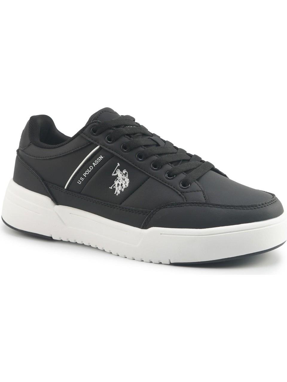 U.S. Polo 102021099 Nevada 5PR Siyah Erkek Günlük Sneakers