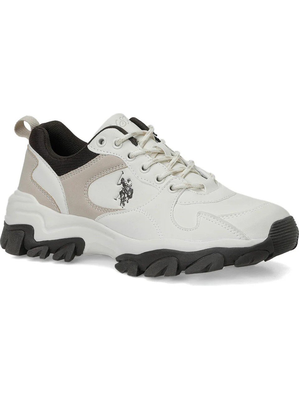 Us Polo Assn. 102695902 Tracky 6pr Bej - Kahve Kadın Günlük Sneaker