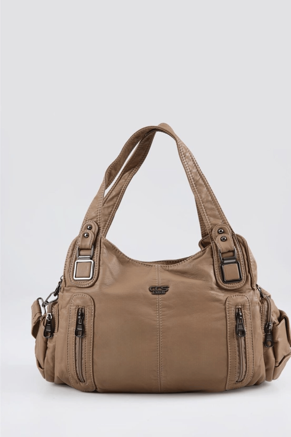 ÇÇS 17651 Kadın Omuz Çantası BEJ