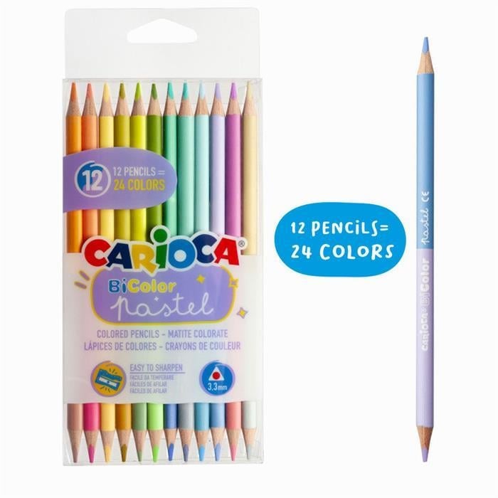 CARİOCA PASTEL  ÇİFT TARAFLI BOYA KALEMİ