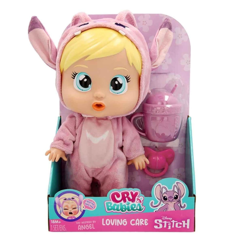 CRY BABIES LOVE&CARE STITCH ANGEL-929142