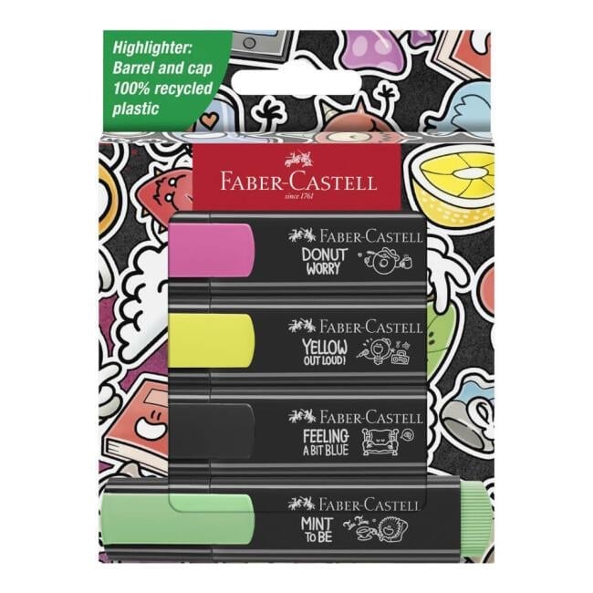 FABER 4LÜ NEON FOSFORLU KALEM