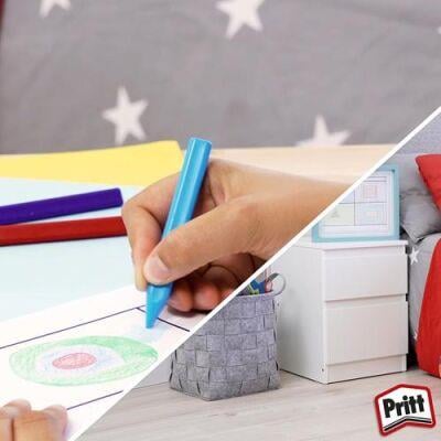 PRİTTPritt Pastel Boya Jumbo Silinebilir Üçgen 12 Li