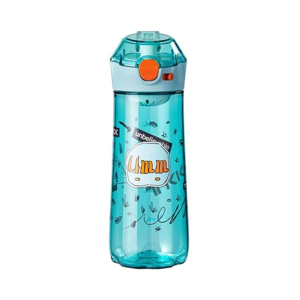 TKK 500 ML DESENLİ TRITAN SU MATARASI GREEN