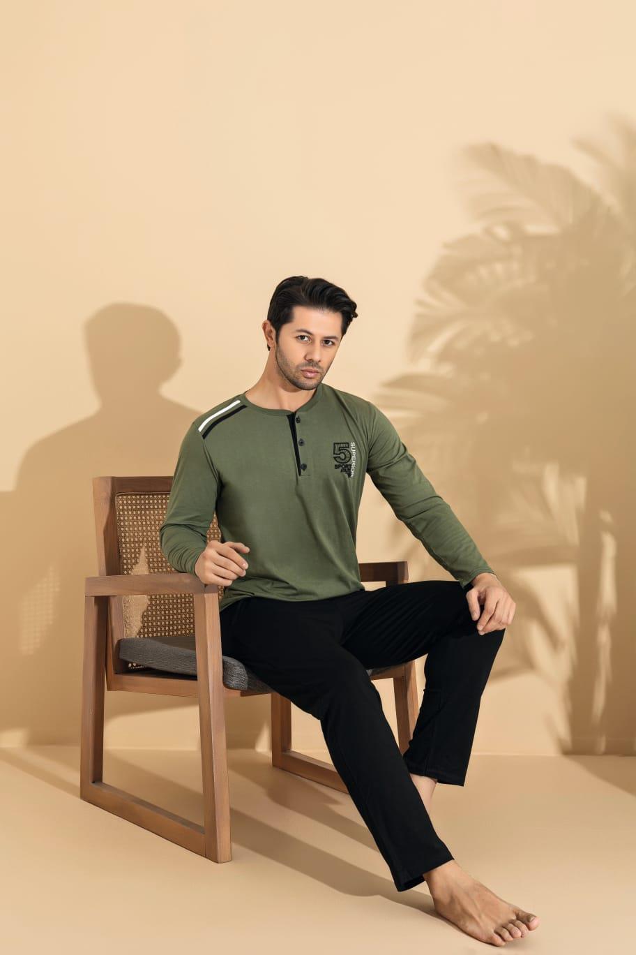 ERKEK PENYE MEVSİMLİK CEPLI PIJAMA TAKIMI