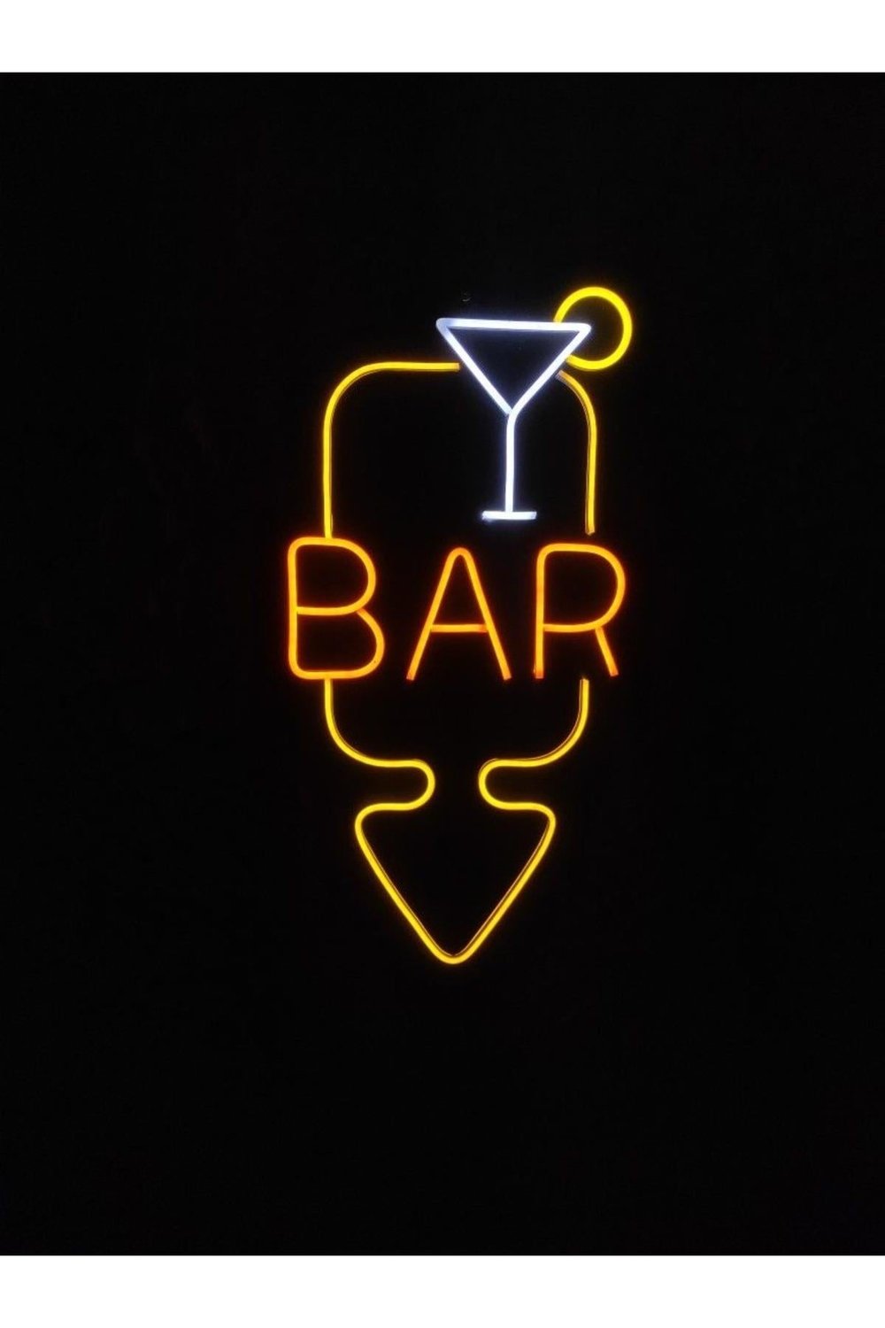 BAR Neon Işıklı Duvar Tabelası - Dekoratif Işıklı Bar İşareti (Resin / Pleksi LED Tasarım)