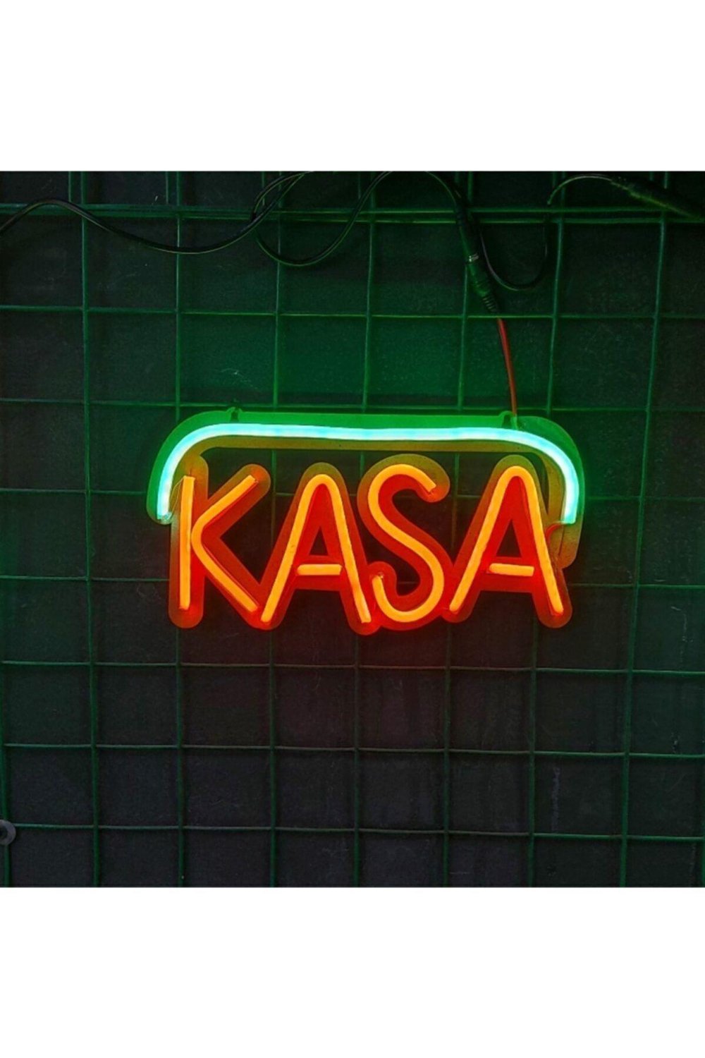 KASA Yazılı Neon LED Tabela