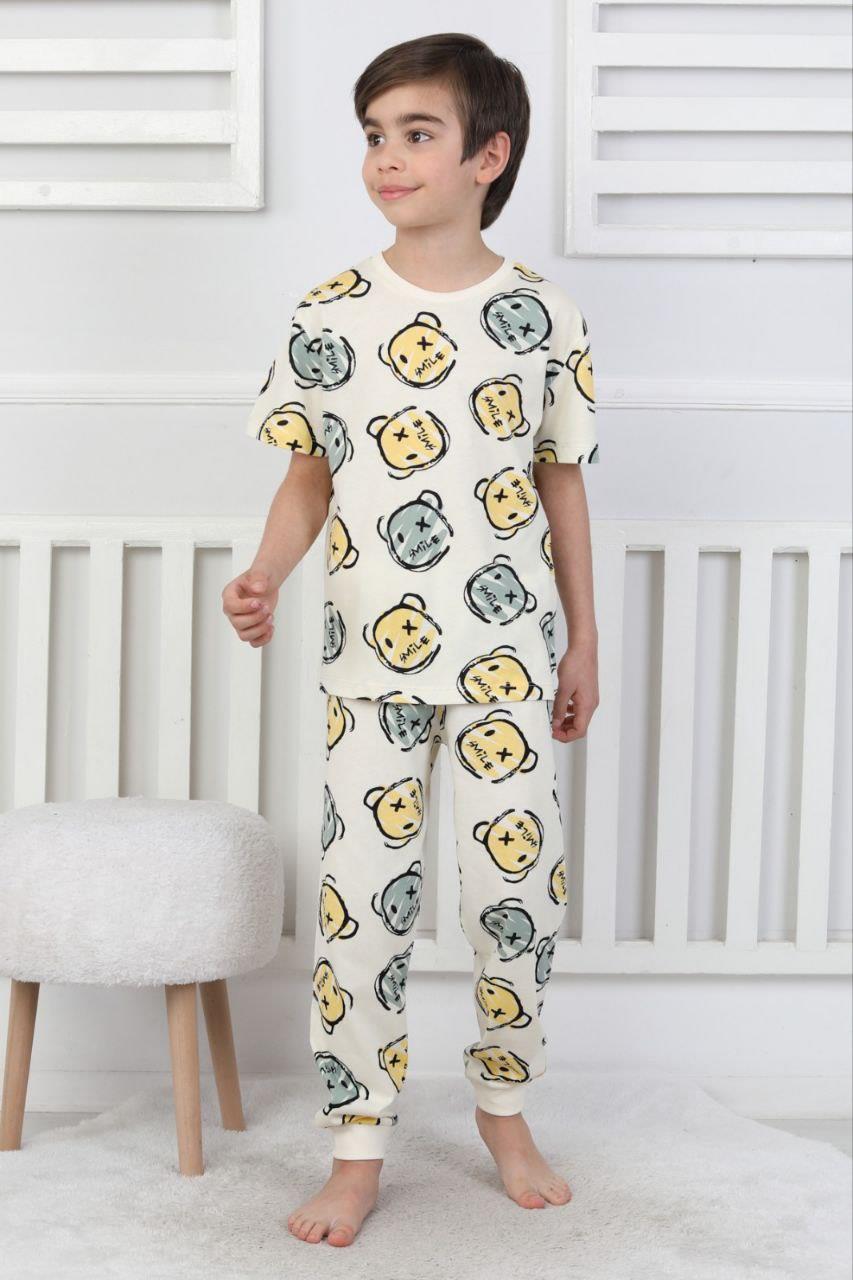 Erkek Çocuk Yazlık Pijama Takımı