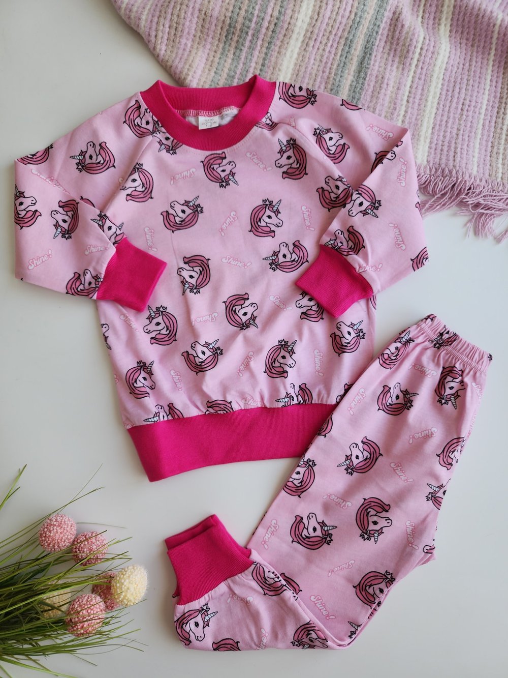 Unicorn Mevsimlik Pijama Takımı