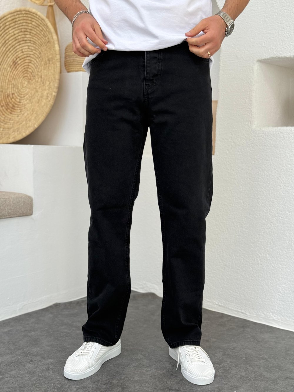 Antrasit Baggy Jean