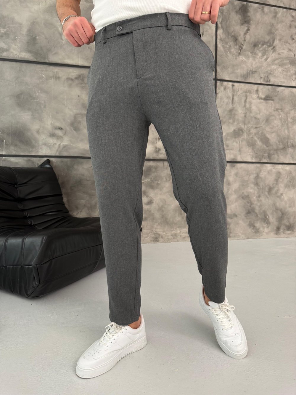 Slimfit Kumaş Pantolon Antrasit