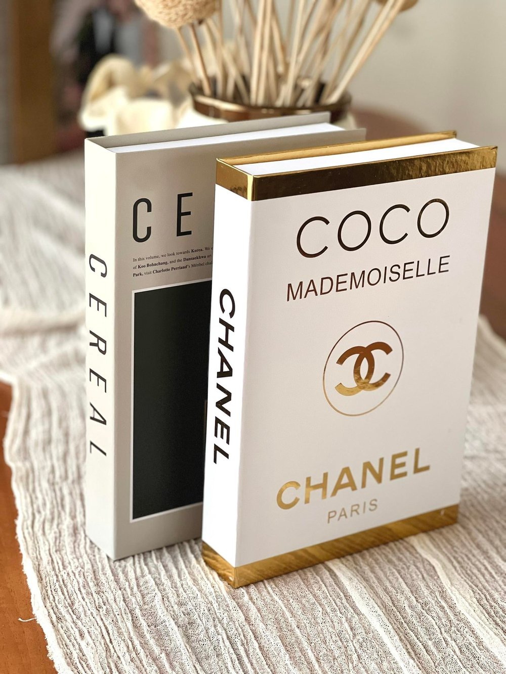 Dekoratif Kitap Kutu 2'li Set (C/CO)