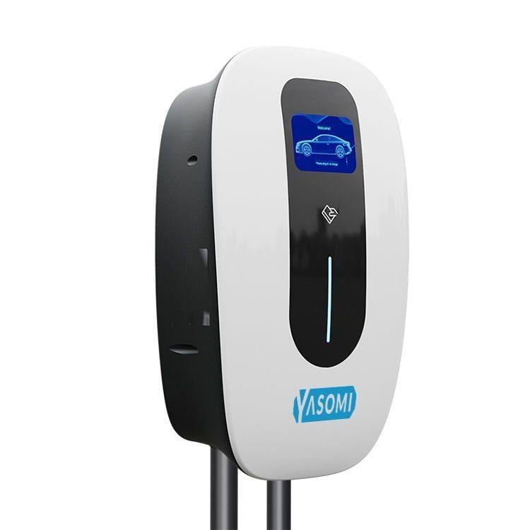 Duvar Tipi Elektrikli Araç Şarj Cihazı 7Kw Beyaz