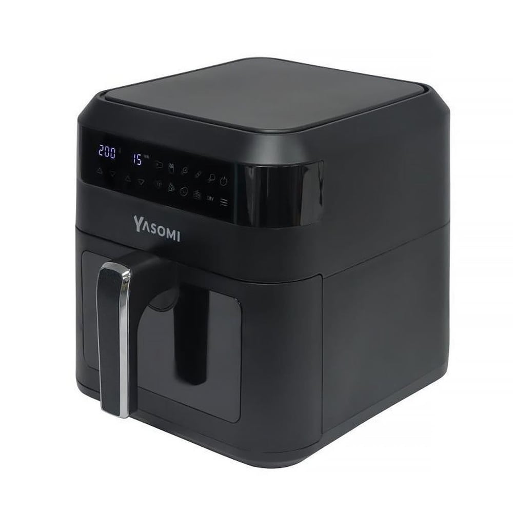 Yasomi Y60 Airfryer 1300w 6 Lt Akıllı Fritöz Siyah ( Türkiye Garantili)