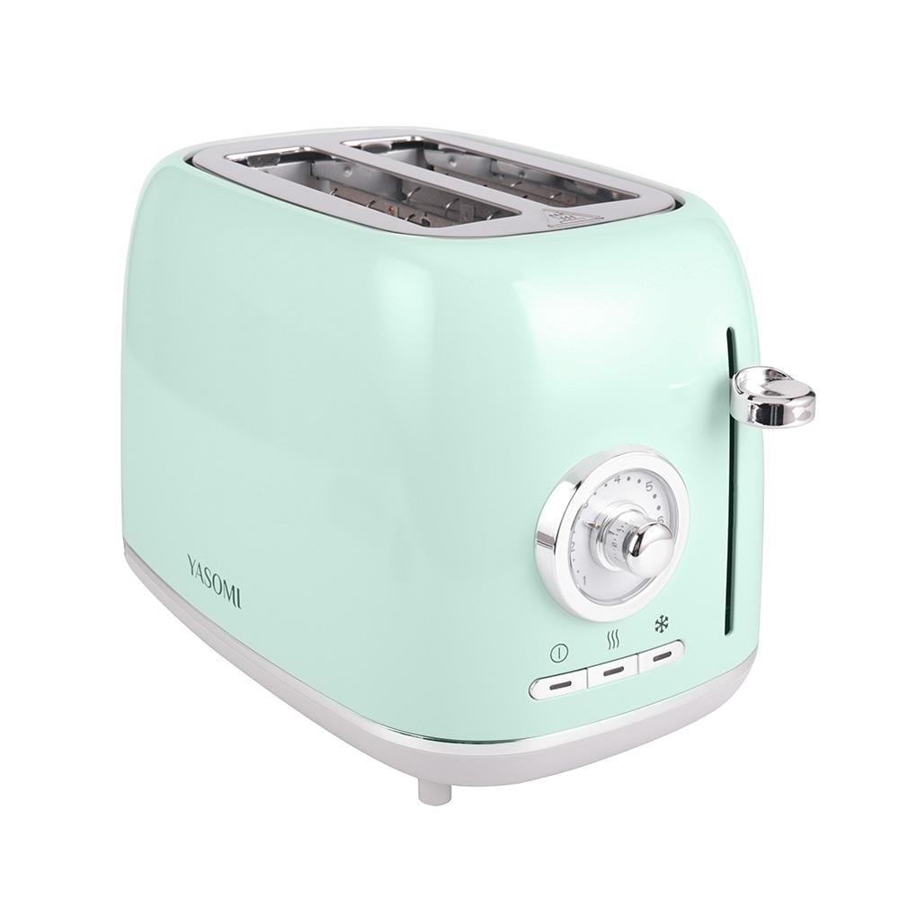 Yasomi YK-688T Retro Mavi İki Dilim Ekmek Kızartma Makinesi