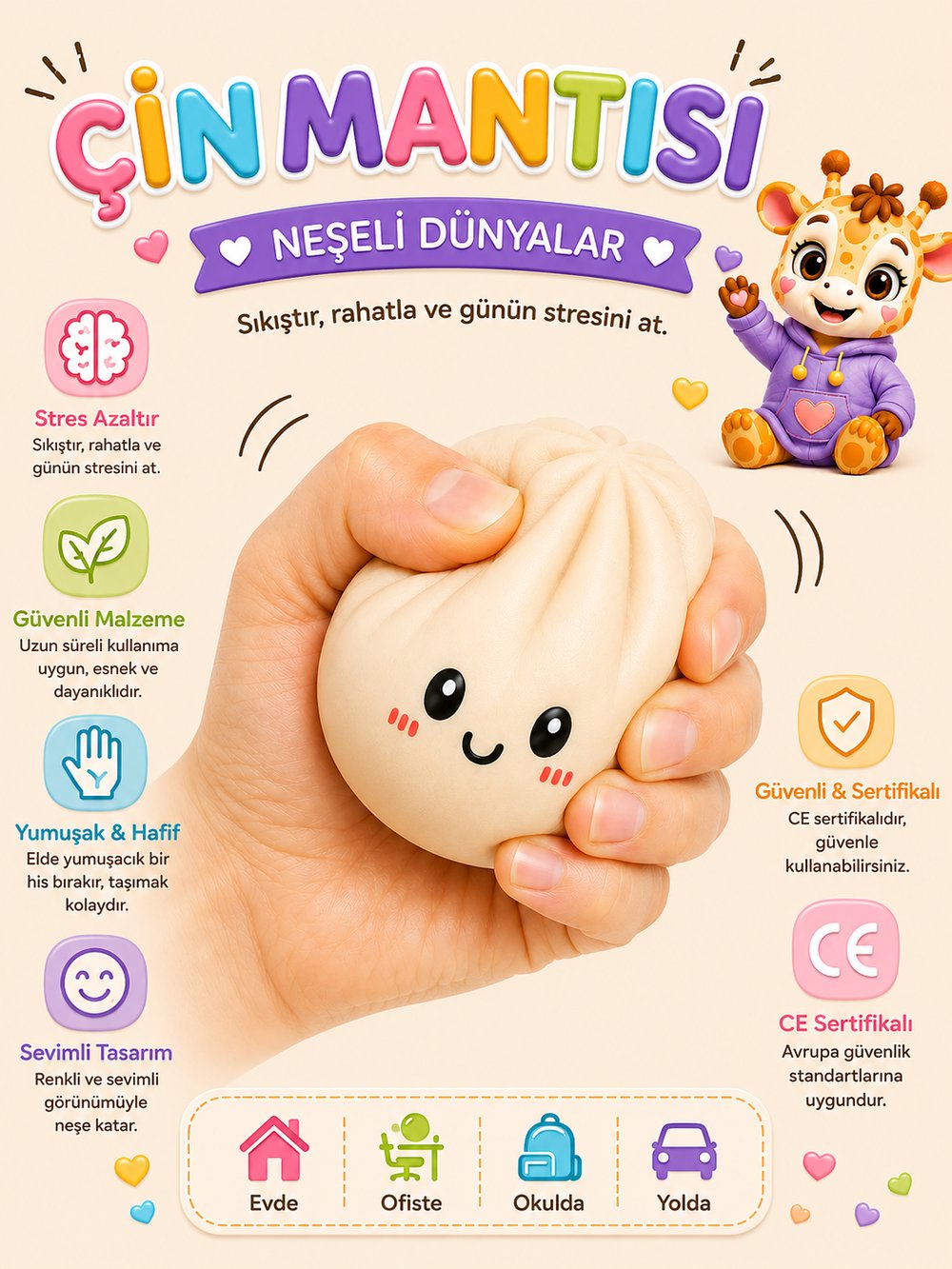  Sürpriz Renkli Çin Mantısı
